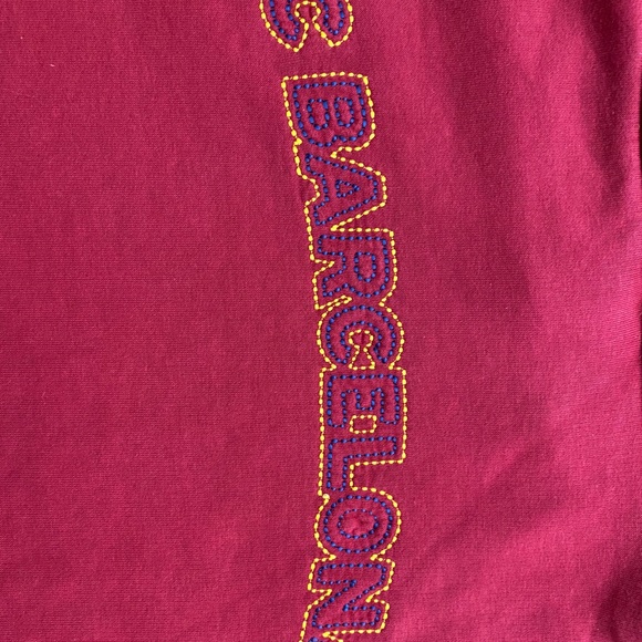 🔴Y2K Nike x Barcelona Hoodie (Sz S) - Picture 11 of 11